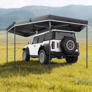 270 Degree Car Side Awning, Vehicle Awning With Built-In Led Lights